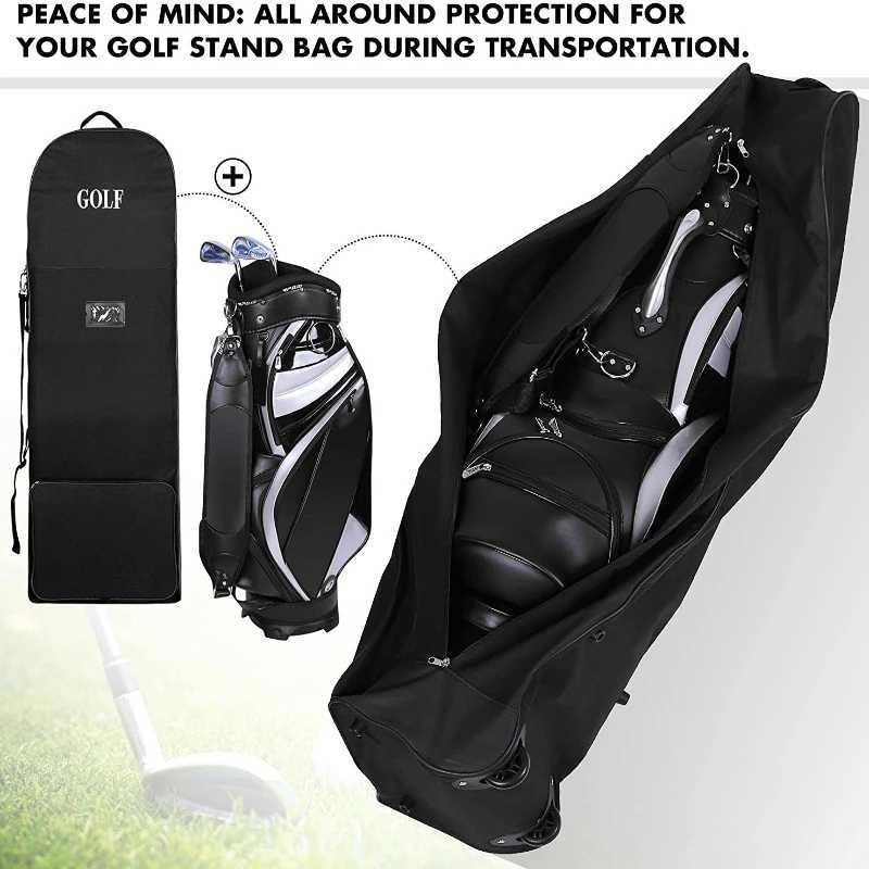 Golf Bags Protective Cover Rain Covers Airplane Check-in Aviation Bag KT525 D260323