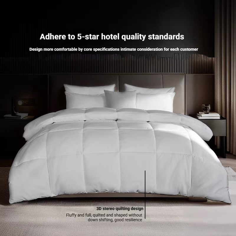 Cotton Core Whole Sheet Feather Velvet Hotel Homestay Air Conditioning Four Seasons Winter Thickened Warm Quilt