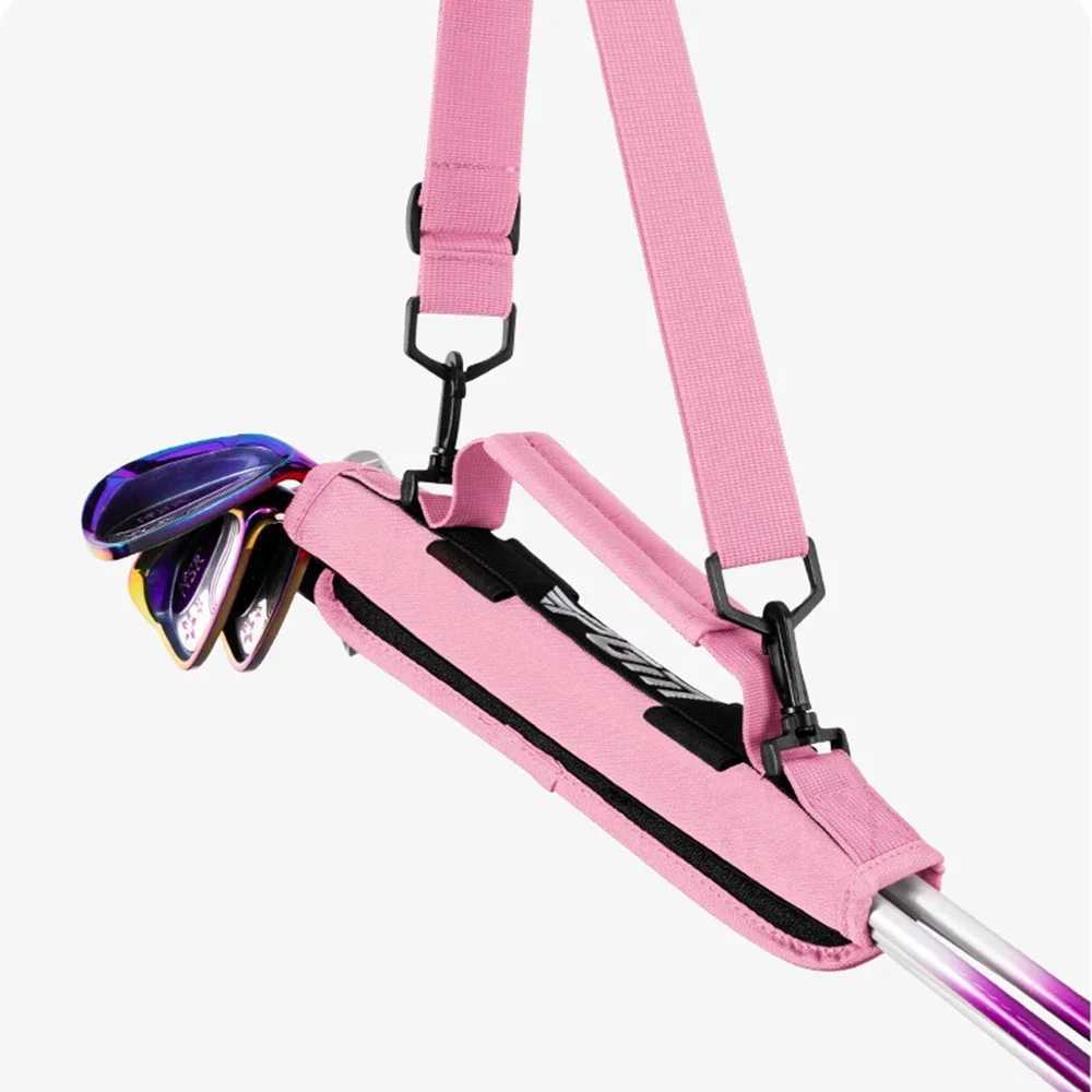 PGM Golf Bags Lightweight Waterproof Golf Mini Club Bag Portable Mini Golf Bag Stand Type with 5 Holders for Men Women Kids D260323