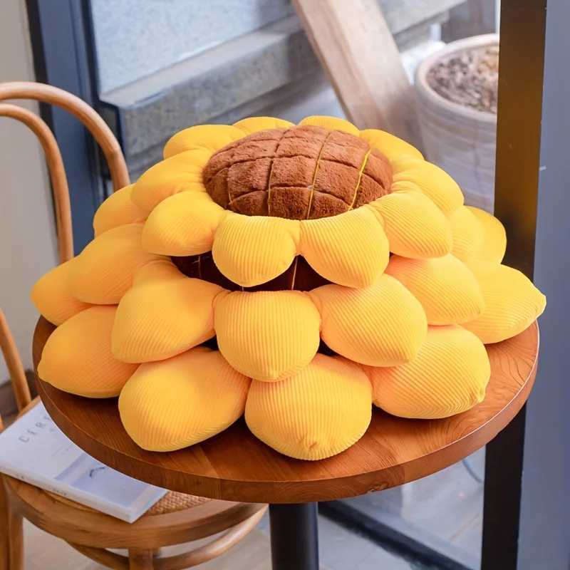 Cute Sunflower Cushion Cute Sunflower Sofa Cushion Add a Touch of Sunshine to Your Living Room Bedroom or Bay Window H260323