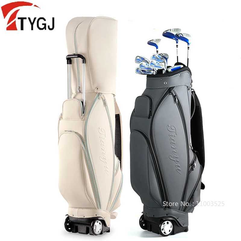 TTYGJ 2026 Golf Bags Multi-Function Waterproof Anti-collision Golf Package Large Capacity Travel Bags Can Hold All Set Clubs D260323