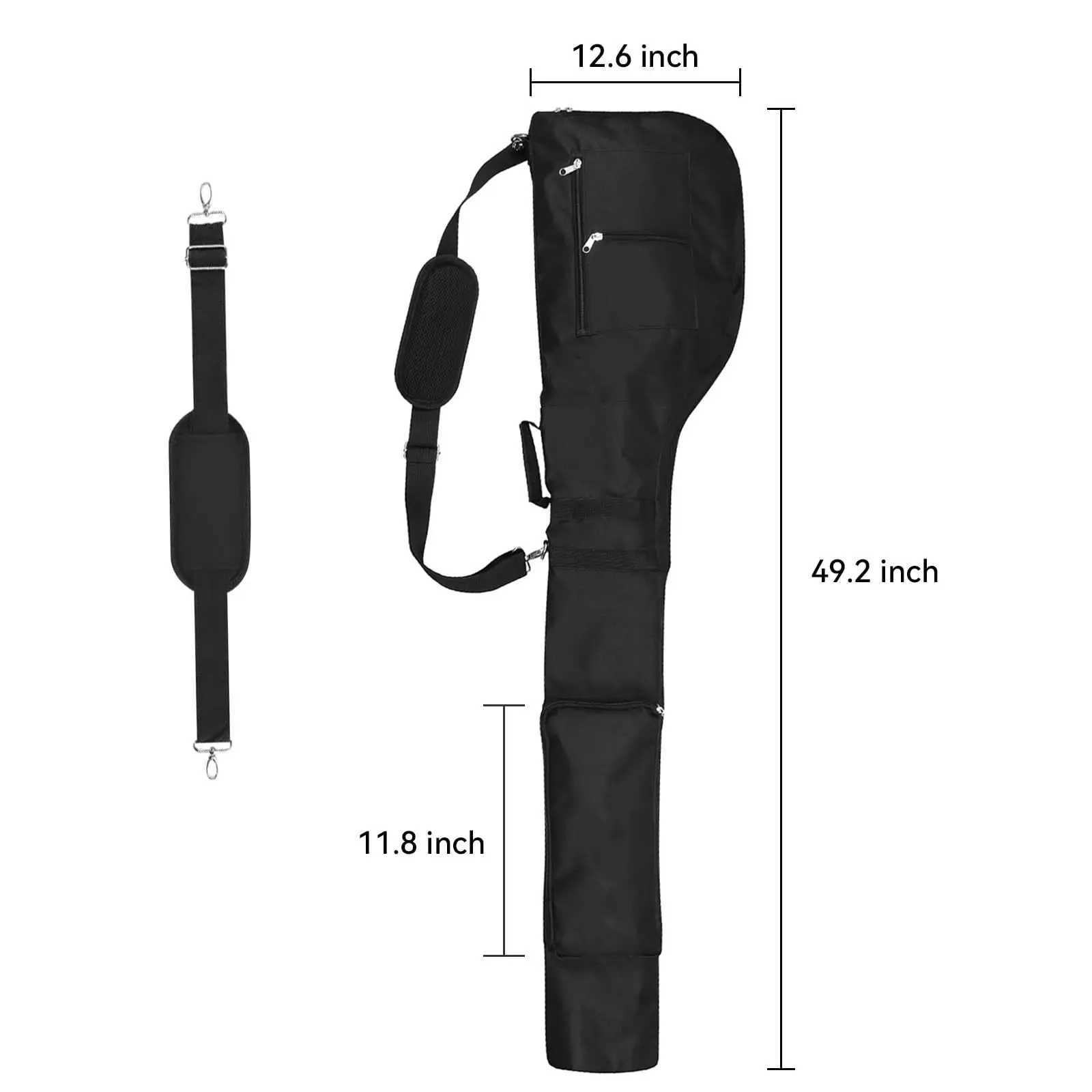 Golf Bag Oxford Cloth Golf Club Bag Super-capacity Foldable Storage Bag Outdoor Sport Bags For Golf Can Hold Sets Clubs D260323