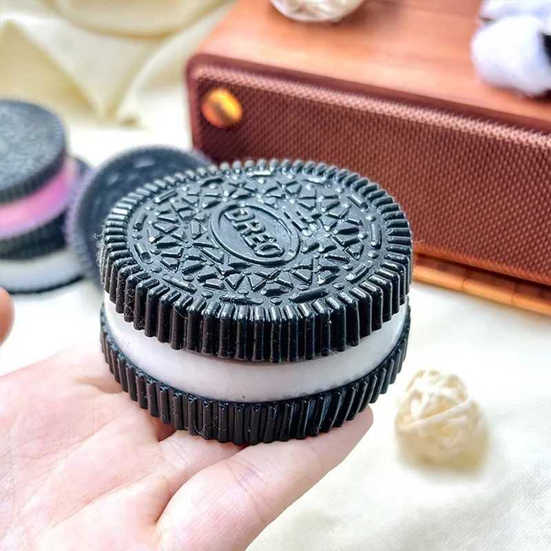 Squishy Handmade Silicone Cookies Fidget Toy Slow Rebound Stress Relief Pinch Decompression Squeeze Toy for Kids Holiday Gifts H260324