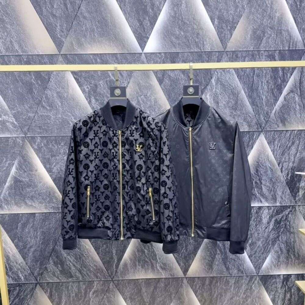 Spring And Autumn European High-End New Trendy Brand Men's Hooded Jacket Casual Fashion Top Coat Double-Sided Asia Size