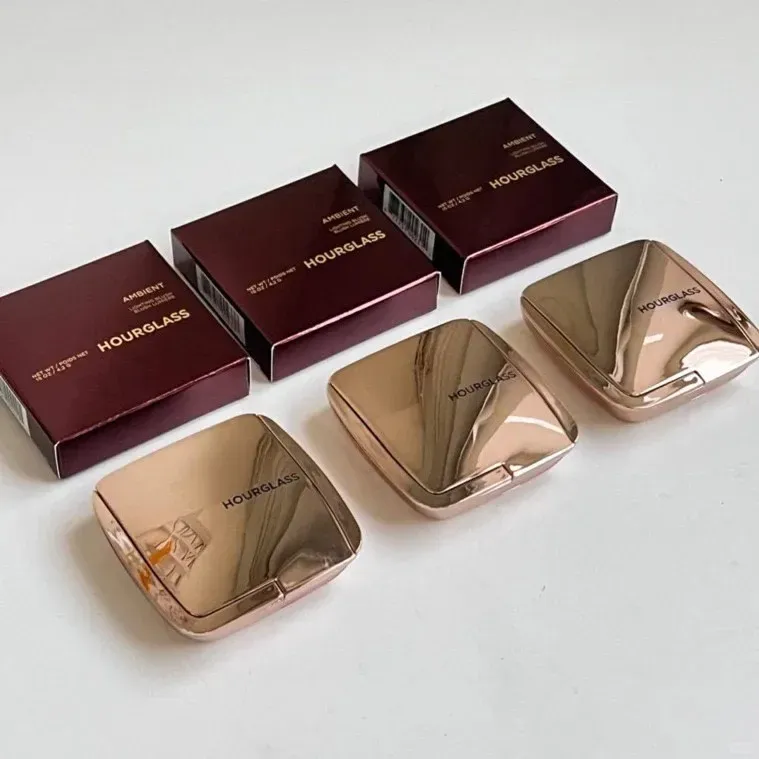 Hourglass Luminous Matte Cheeks Eyes Blush Powder 4.2g Foundation Makeup 6 Colors Bronzer Blusher Pressed Powder Lighting Blushes Lumiere Face Makeup