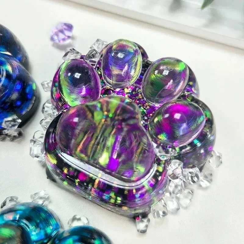 Taba Squishy Cat Paw Squeeze Toys Kawaii Sticky Squishies Fidget Toys for Birthday Party Favors Novelty Things for Kids Adults H260324