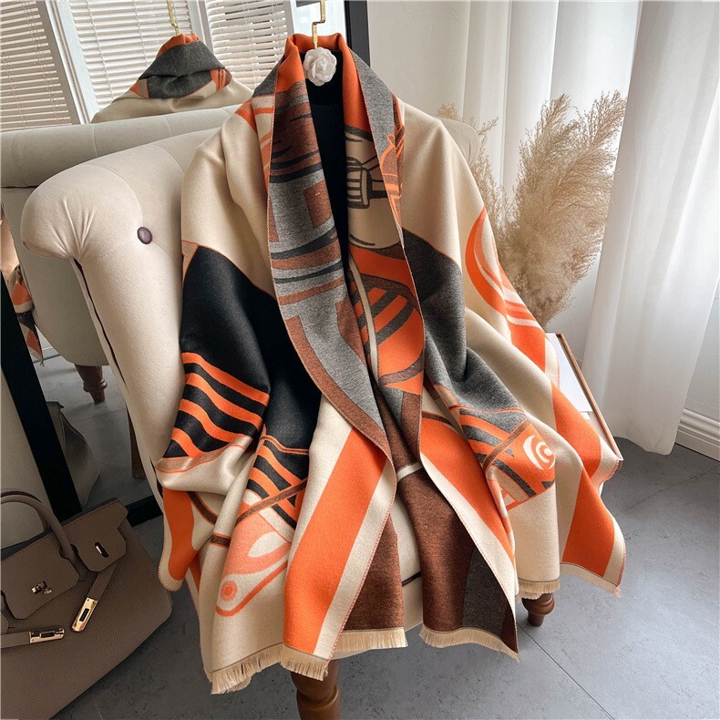High-quality Women's Scarf Designer Shawl Luxurious Faux-sheepskin Scarf With Exquisite Touch Warm Neck Scarf Stylish And Elegant Accessory