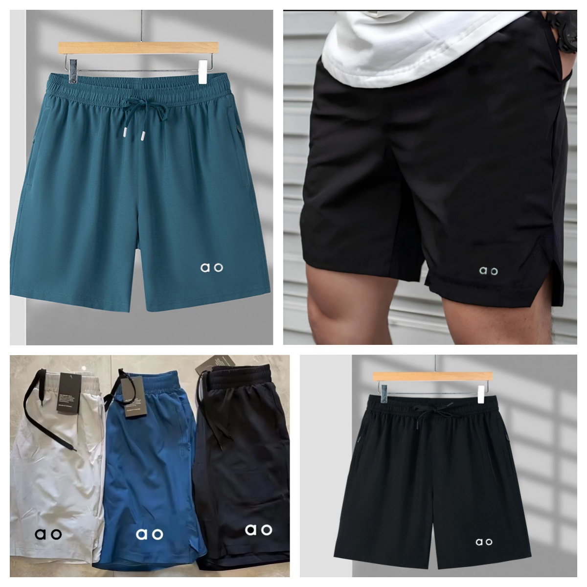 shorts mens shorts designer shorts aloshorts men shorts designer short quick-drying slim wide-leg pants casual plus size men.