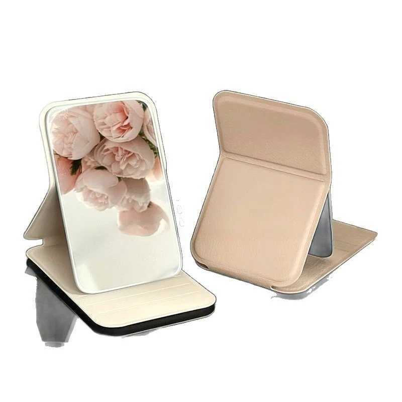 Mirror Travel Portable Desktop Makeup Mirror Foldable Mini Student Portable H260324