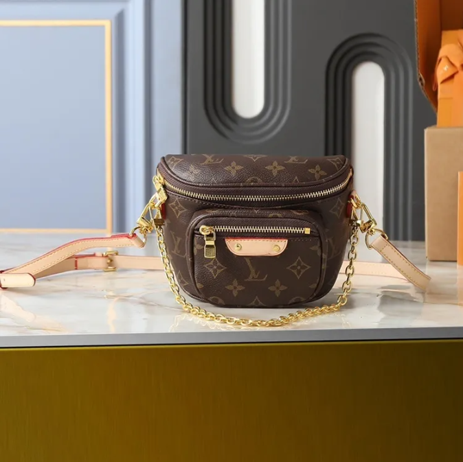 Fanny Packs Designer Women MEN Waist Bag Luxury Bag Genuine Leather Man Mini Bum Bag Shoulder Cross Body Bag Bumbag Chest Bag Handbag