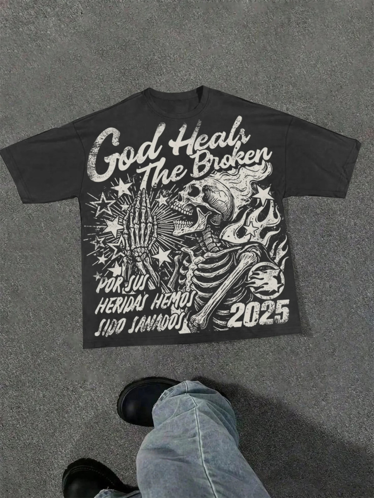 Harajuku Letter Graphic T Shirts Y2k Tops Men Women High Street Oversized T Shirt Pro Choice Streetwear Vintage Tee Clothing 260319CJ