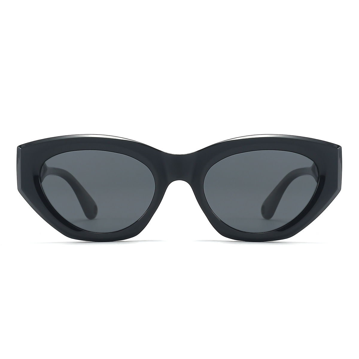 2026 summer new casual sunglasses square personalized designer trendy retro knit sunshade sunglasses for woman