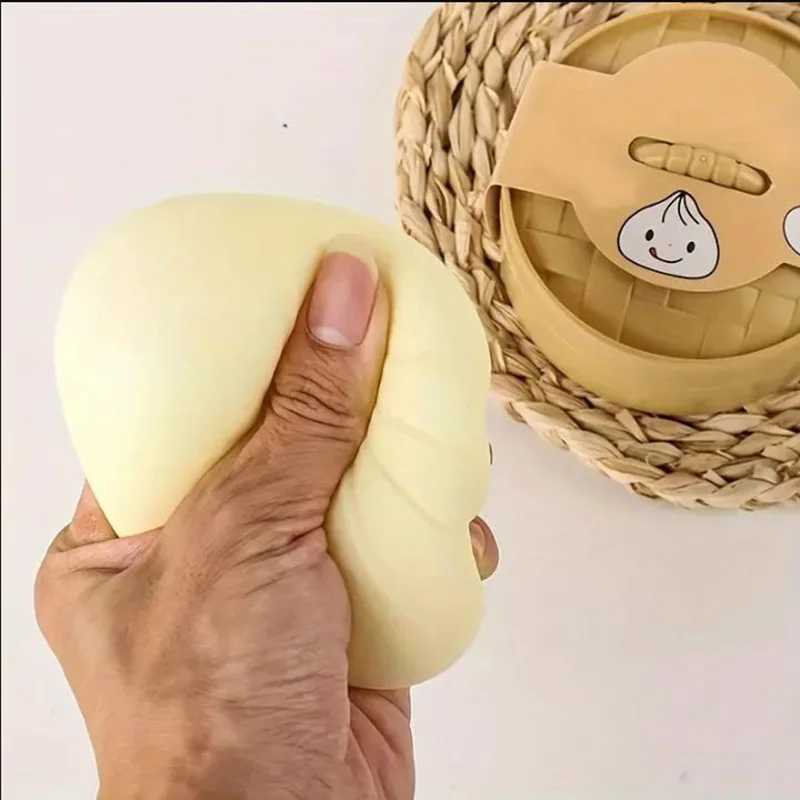 Cartoon Animal Dumpling Anti Stress Ball Squishy Fidget Toys Soft Flour Ball Bun Vent Sensory Release Squeeze Toy For Kids Gift H260324