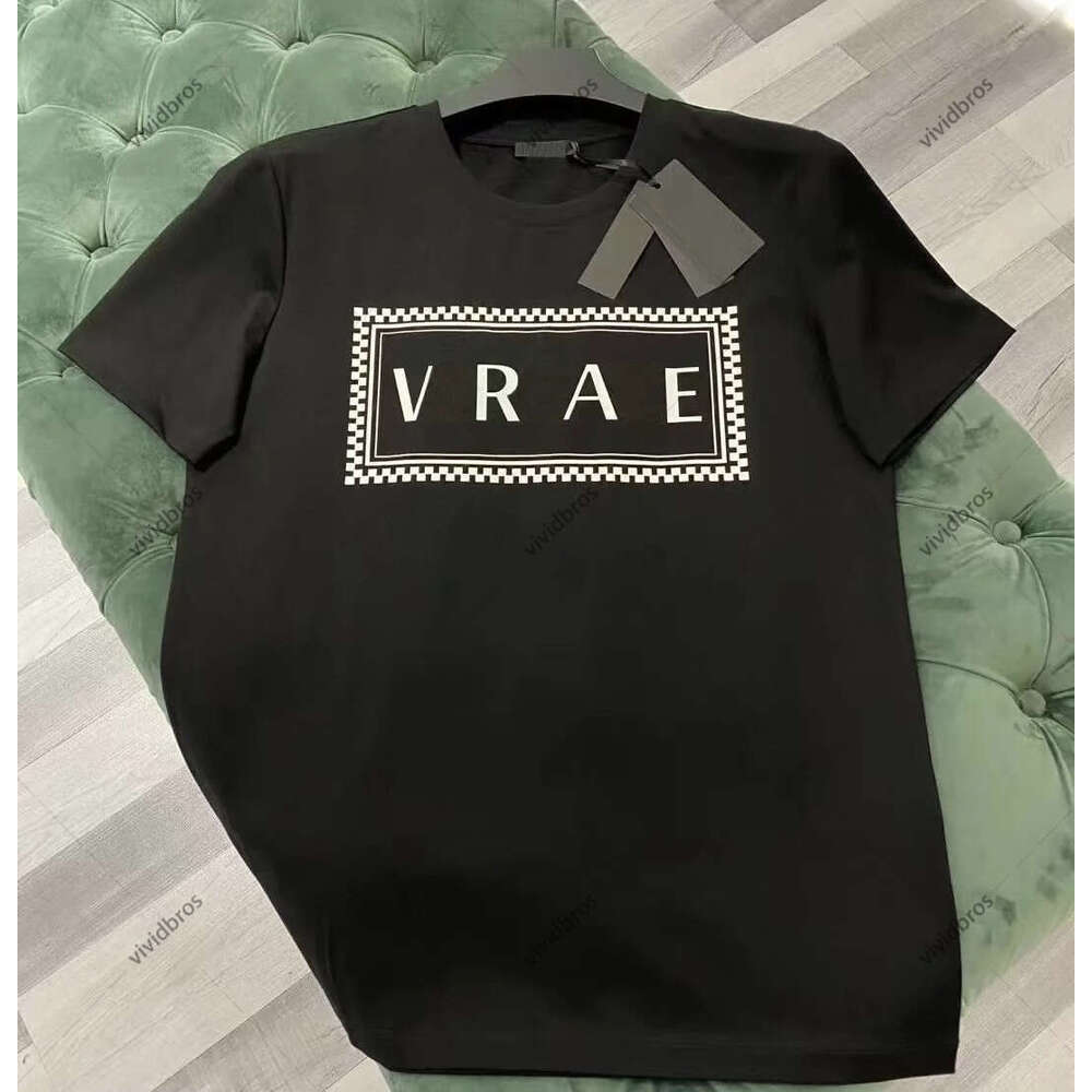 Men's brand-name luxury men's T-shirts, summer round-neck sweat-absorbing short-sleeved breathable cotton printed women's T-shirts