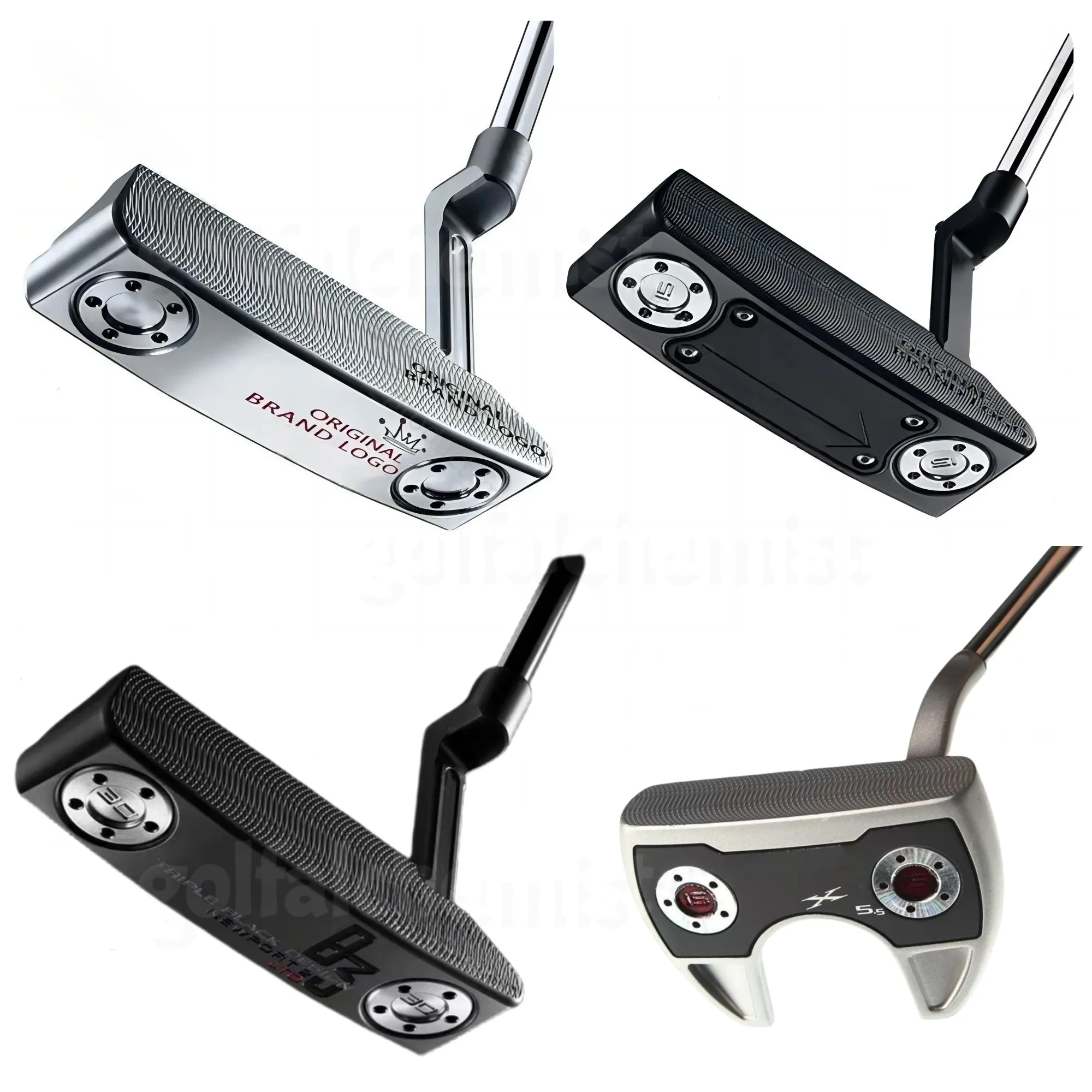 Golf club golf putter many styles available 32/33/34/35 inch steel shaft with golf putter headcover real photo contact seller balancebase