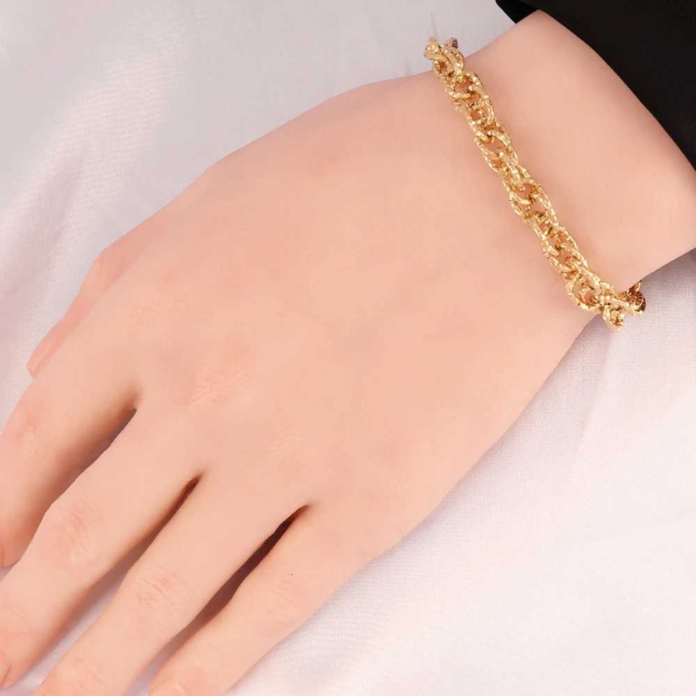 316L Stainless Steel Irregular For Women Punk Simple Geometric Chain Men Jewelry Gift H260323 - view 5