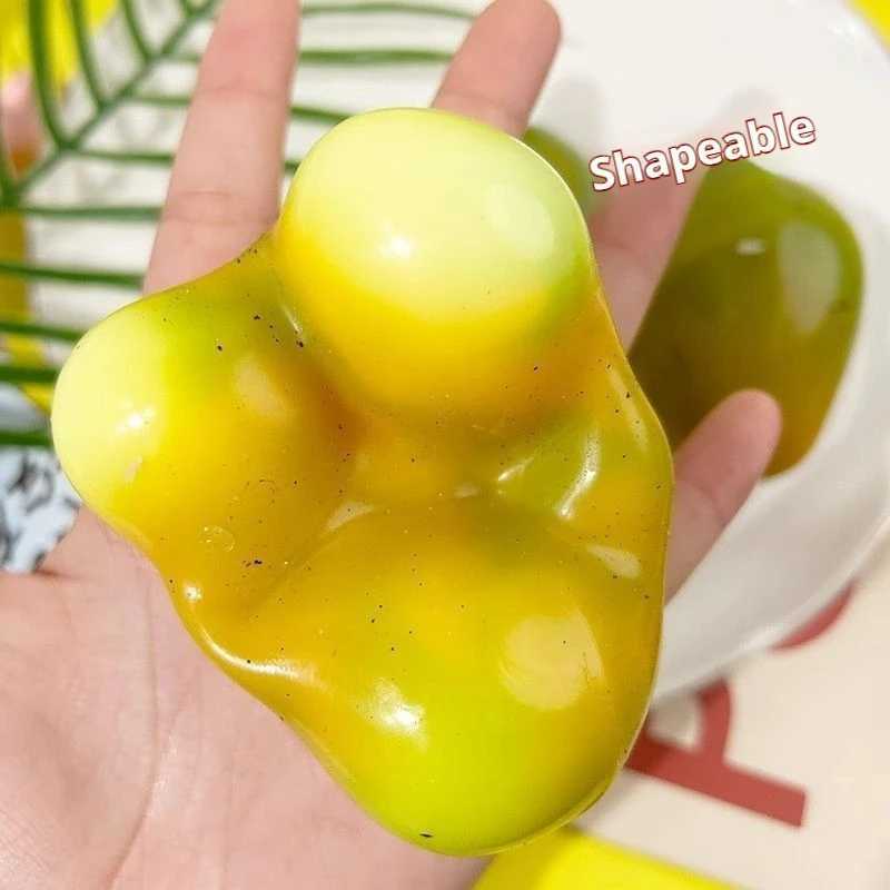 Creative Simulation Color Changing Mango Squeezing Toy Can Shape Fluid Mango Temperature Changing Decompression Toy Gift H260324