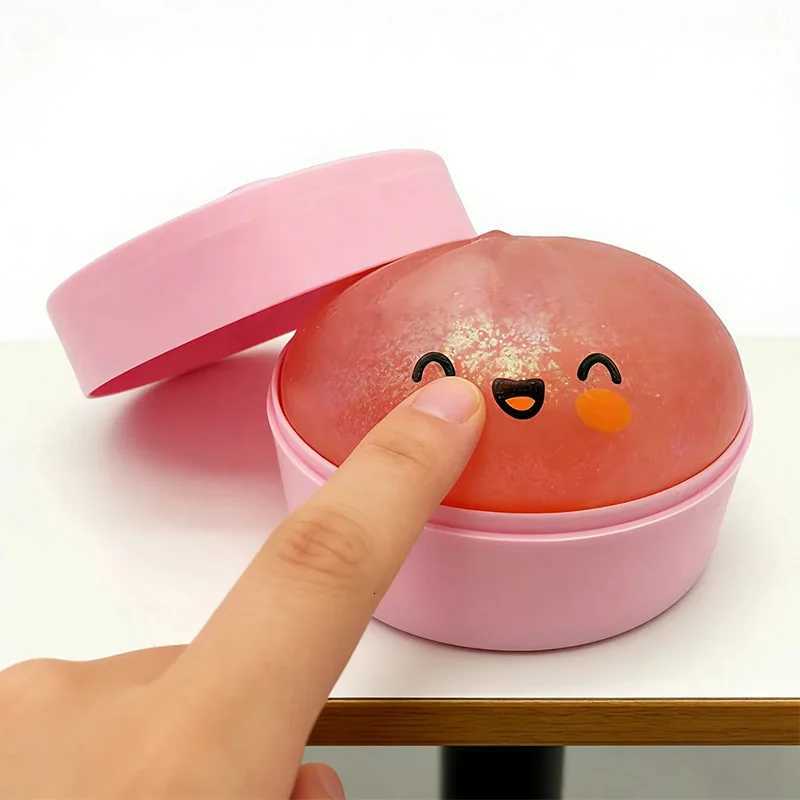 Hot Selling Glitter Dumpling Baozi Pinching Soft Cute Slow Rebound Stress Relief Ornament Office Home Decor Kids Adults Gifts Z260324