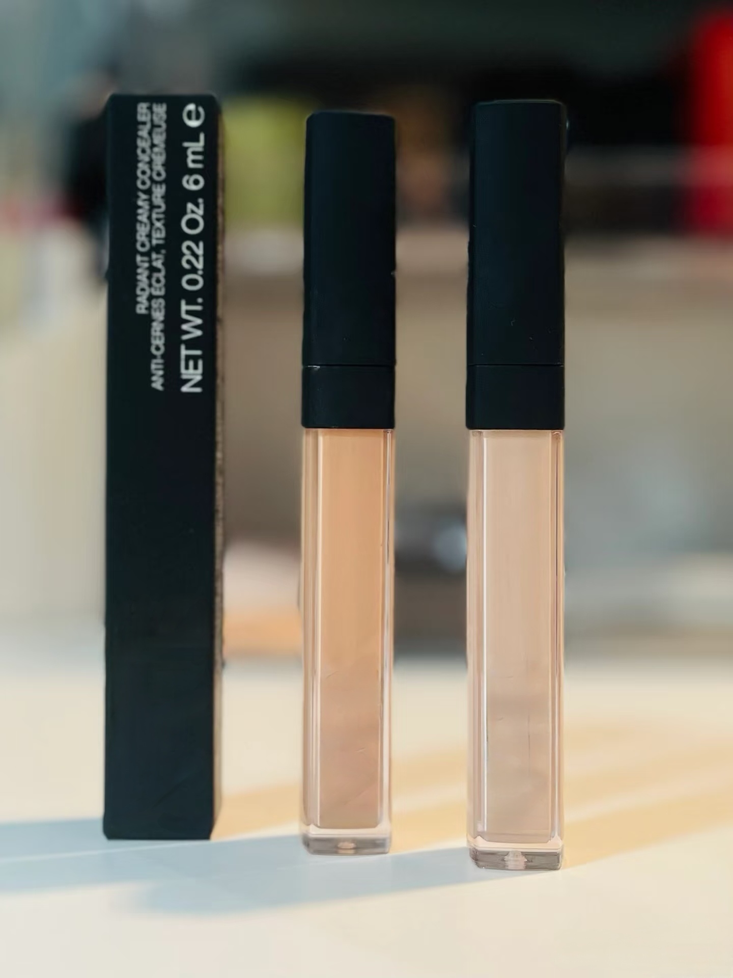 Makeup Radiant Creamy Concealer 6ml Liquid Concealer Foundation Cream Waterproof Primer Base Dark Circle Cream High Coverage 4colors Honly Custard Vanilla