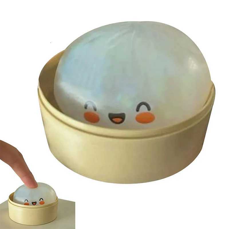 Hot Selling Glitter Dumpling Baozi Pinching Soft Cute Slow Rebound Stress Relief Ornament Office Home Decor Kids Adults Gifts Z260324