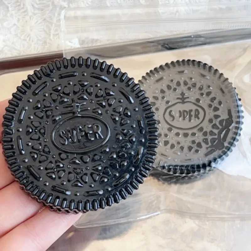 Squishy Handmade Silicone Cookies Fidget Toy Slow Rebound Stress Relief Pinch Decompression Squeeze Toy for Kids Holiday Gifts H260324