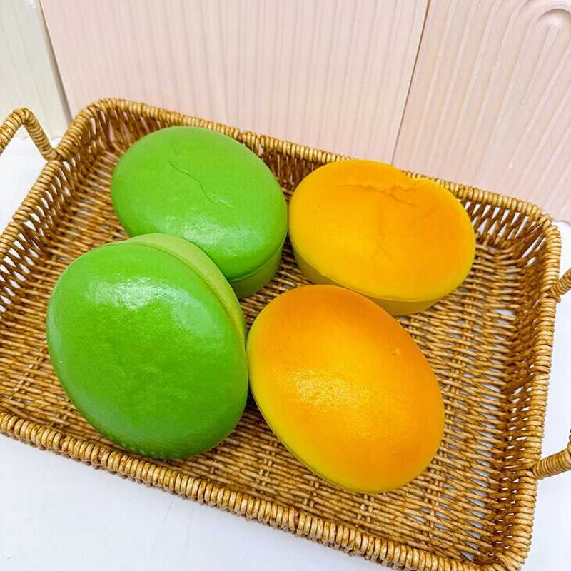 Cheese Cake Squishy Toy Slow Rising Long Cheese Bread Slow Rebound Squeeze Toy Stress Release Hand Relax Squishy Decompression H260324