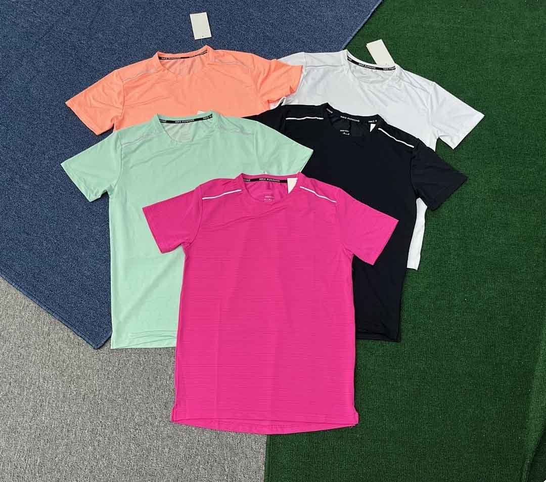 Designer Tech Brand Men designer T-shirt quick drying Tee training T-shirt shorts training suit stretch track and field reflective fitness suit basketball jogging T