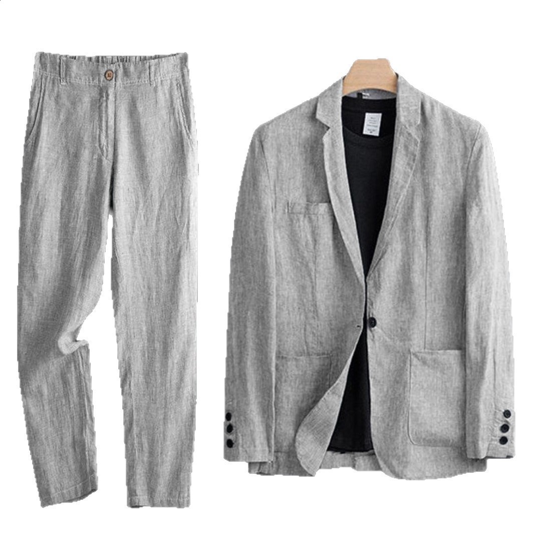 INCERUN Men Blazer Solid Color Stand Collar Long Sleeve Ruffle Long Style Blazer Men Streetwear Autumn Fashion Male Suits 251211