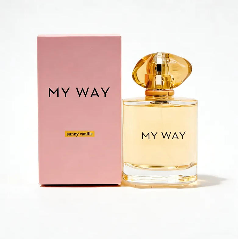 Women Perfume 90ml MY WAY Sunny Vanilla Fragrances Eau De Parfum Intense High Quality long last good smell Colonge Natural Spray Fast Delivery