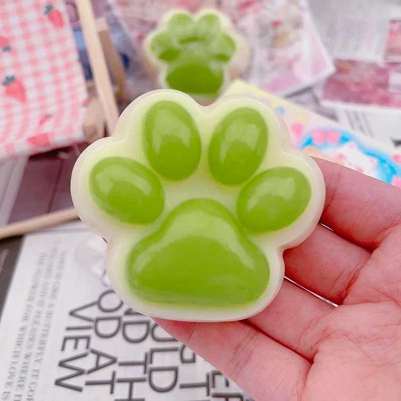 Cat Paw Mochi Squishy Fidget Toy Cute Cat Paws Toys Slow Rebound Decompression Toy Reduce Stress Kids Toys Gifts H260324