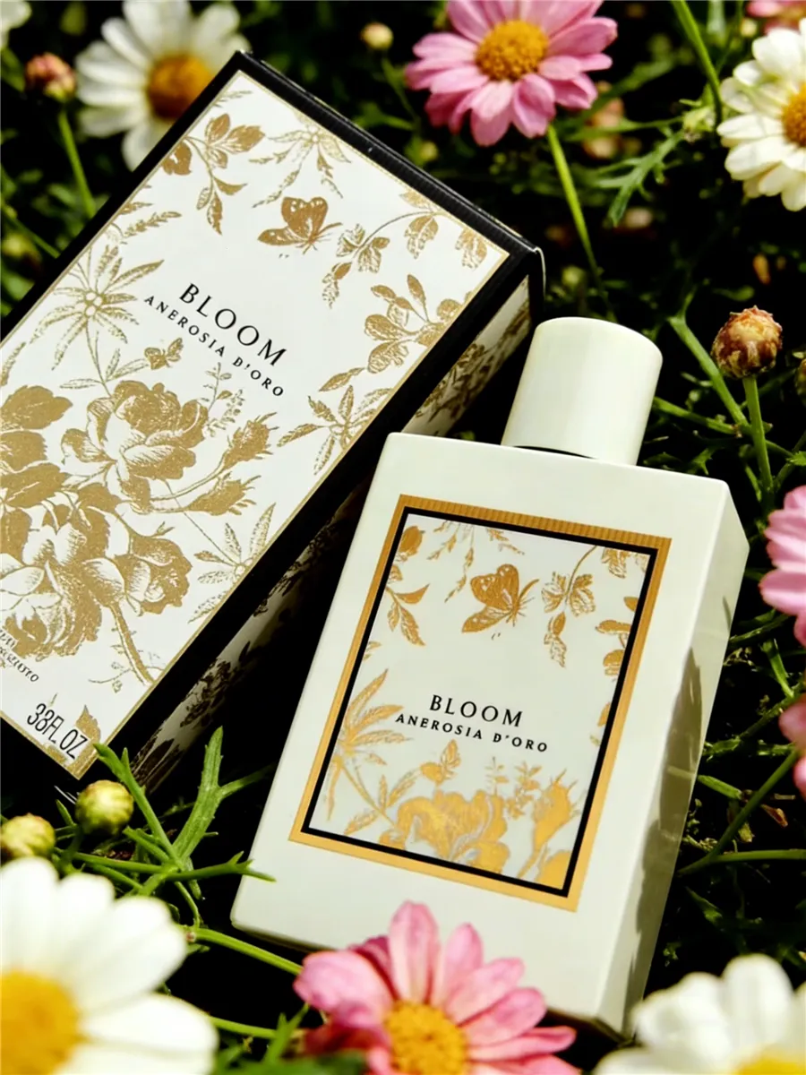 Designer Women Perfume 100ml Bloom Ambrosia Doro Fragrance 3.3oz Eau De Parfum Long Lasting Smell Brand EDP Woman Lady Girl Cologne Spray