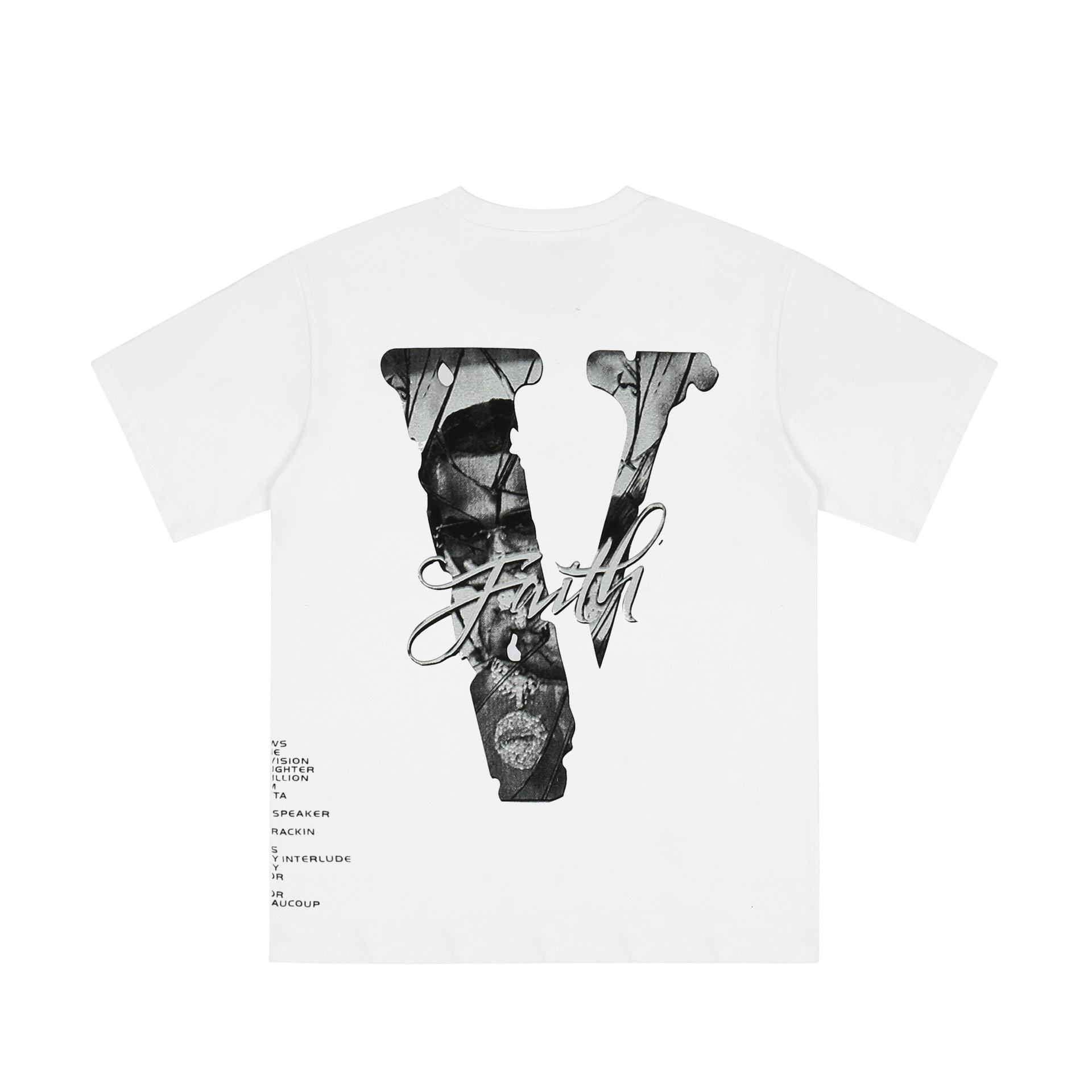 Luxury Brand Designer Clothes 2022 Trendy Brand Foreign Trade Large V-Neck Personalized Trendy Printed Loose Plus-Size Unisex Short-Sleeve T-Shirts, O
