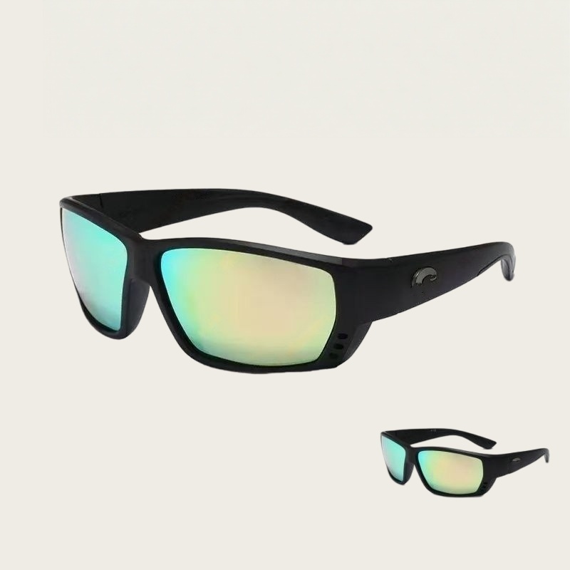 Costal Designer Briver Sunglasses Men's Fishing Uv400 Block Square Women's Black Goggles Retro Polarized Sunglasses Hg788