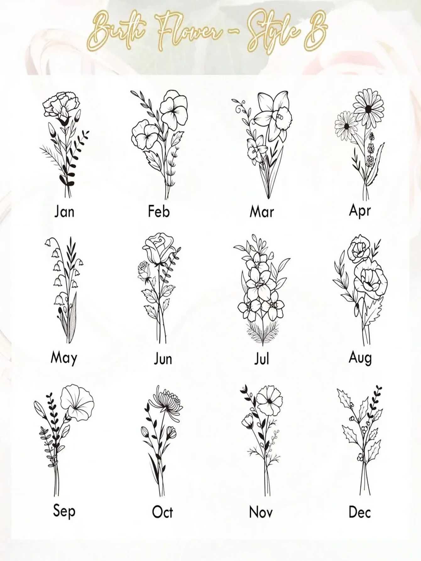 Personalized Compact Mirror Bridesmaid Gifts Birth Flower Makeup MirrorPocket Mirror For HerBridesmaid Thank You GiftBridal H260324