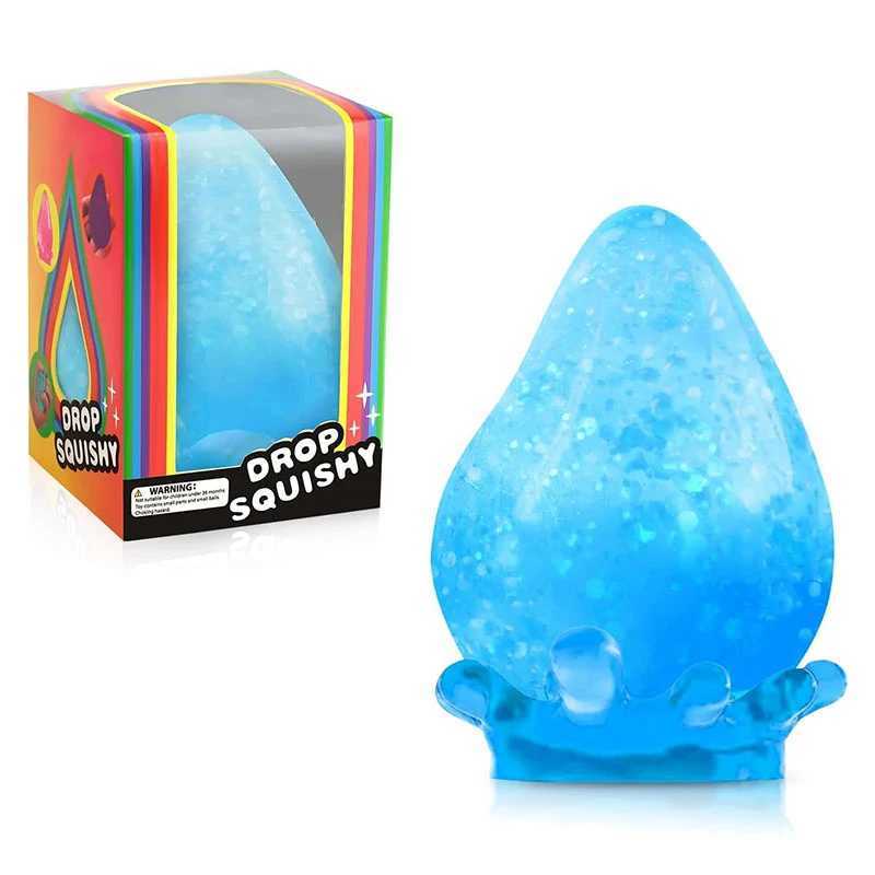 Soft And Big Water Drops Pinch Simulation Dream Water Drop Slow Rebound Pinch Ornament Office Relaxation Pinch Ornaments H260324