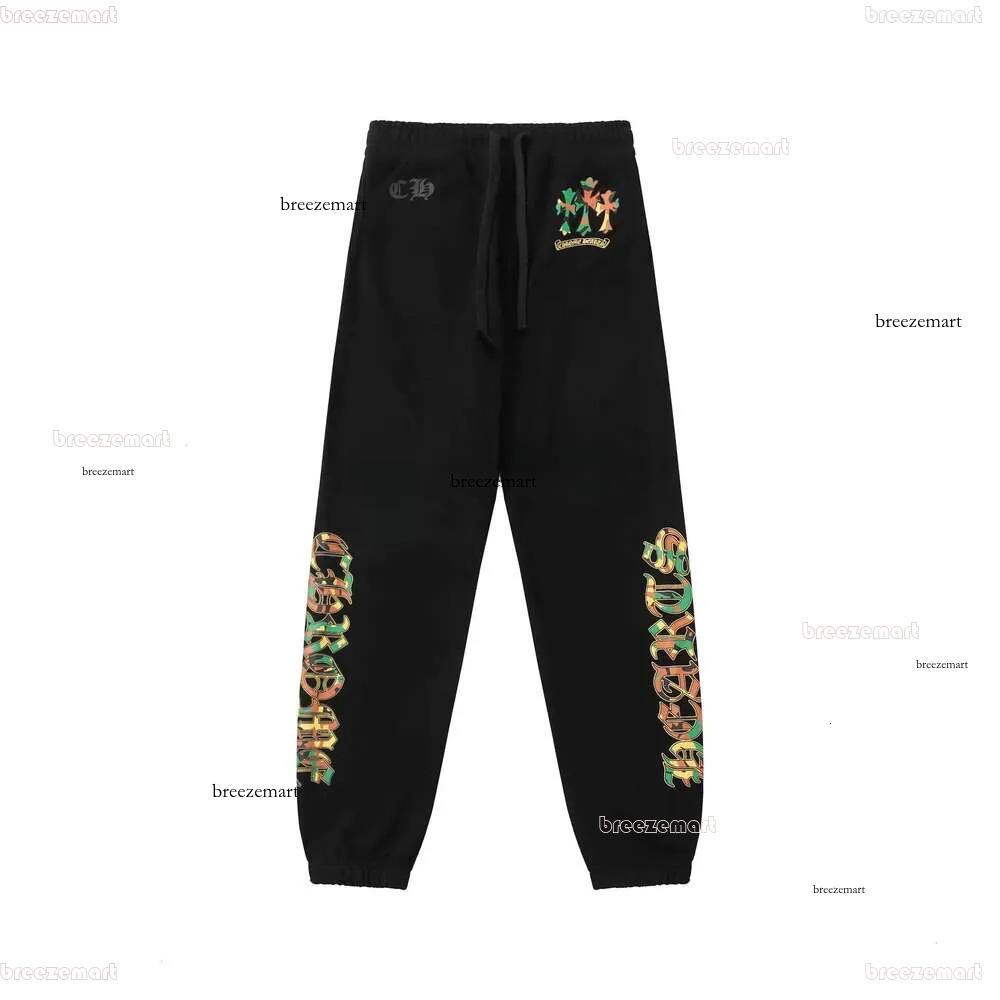 Chromelys Heart Pants Mens Pant Designer Mens Joggers Pants Quality Paint Style Printed Fashion High Jogger Men's Sweatpants Hip Hop Rock Street US Size S-Xl 86e