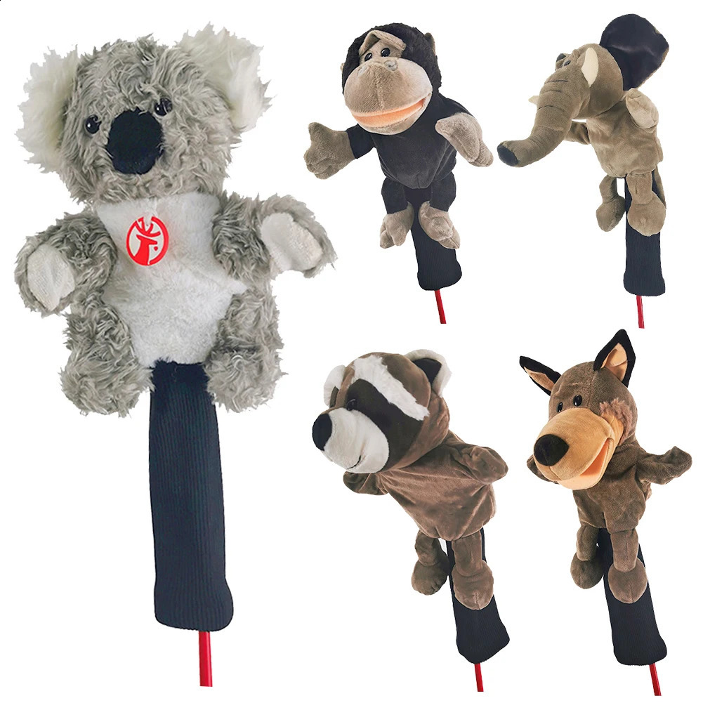 All Kinds of Animal Golf Club Driver Head Covers Suitable for Mens and Womens Golf Driver Club Mascot Novelty Cute Gift 260321