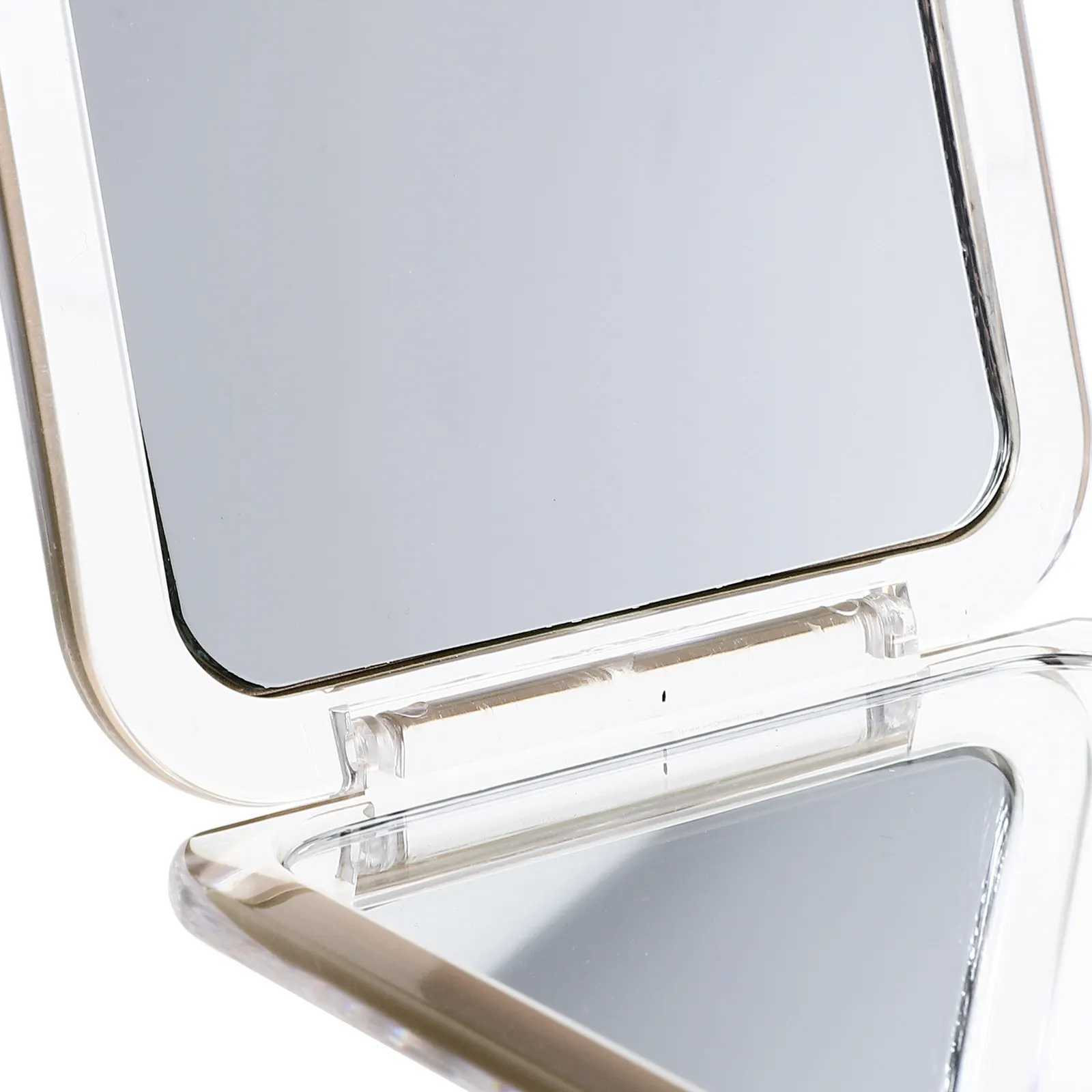 10X Magnification Foldable Compact Mirror for Purse Makeup Travel Portable Double Sided Pocket Mirror Mini Magnifying Makeup H260324