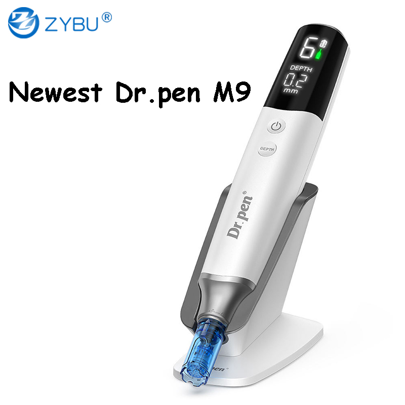 New Microneedling Dr Pen Intelligent Dr.pen M9 Face Mesotherapy Wireless Dermapen Skin Care MTS Beauty Device With 2Pcs 18Pins Needle Cartridge