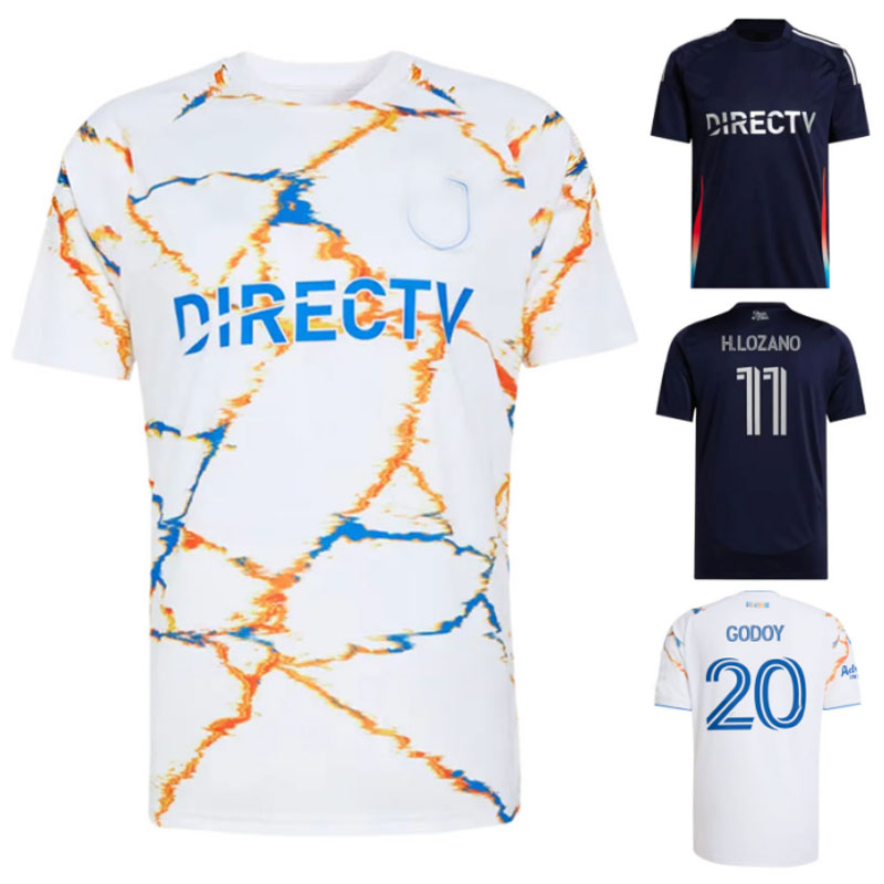 2026 2027 San Diego FC Soccer Jerseys 26 27 home away DREYER H.Lozano TVERSKOV VAZQUEZ Football shirts VALAKARI INGVARTSEN GODOY BOMBINO camesita de futol