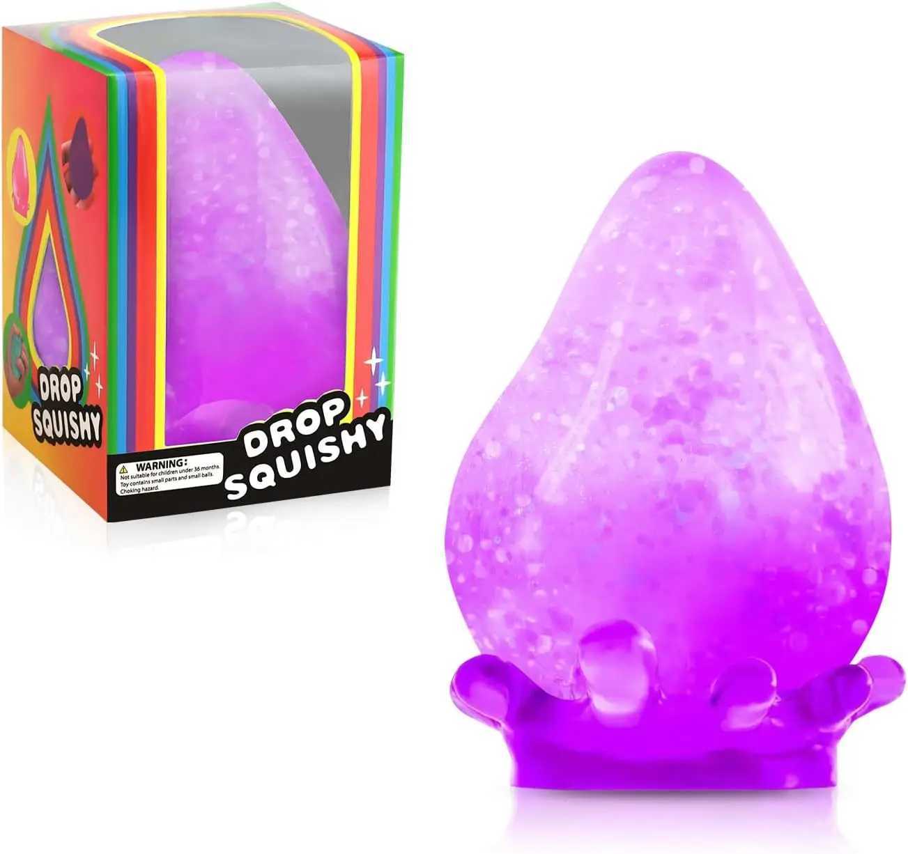 Dream Drop Sensory Toys Slow Rebound Maltose Stress Balls Fidget Toys Stress Relief Decompression Toy for Kids Adult Gifts H260324