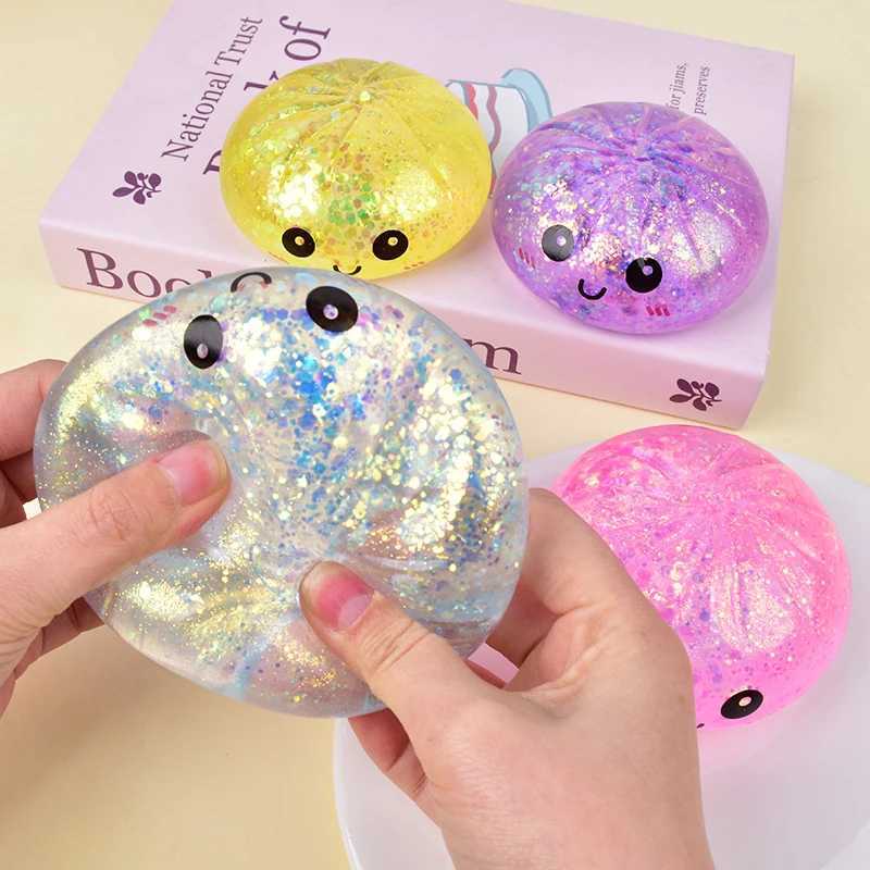 Glitter Dumpling Soft Rice Box Decor Mystery Bag Sparkling Stress Relieving Collectibles Adult Desktop Accessories Skateboard H260324