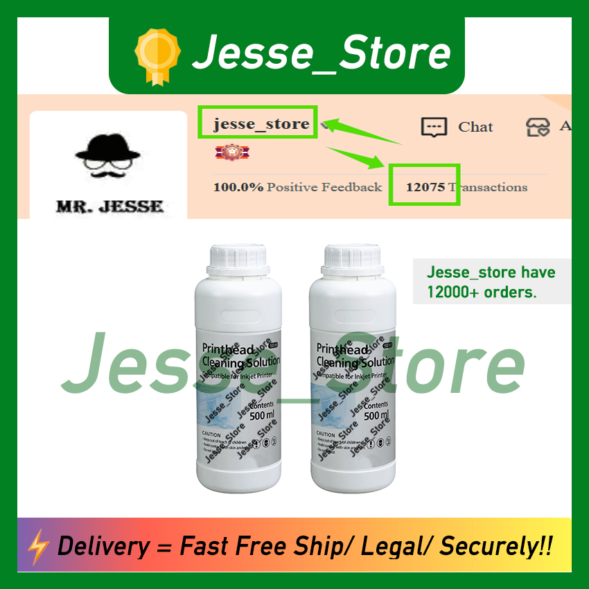 Jesse store Printhead Cleaning Cleaner US Domestic Local Shipping Pure 99 Raw Materials Industrial Use Safe Privacy Packaging Free Shipping No Customs issues
