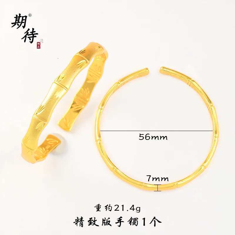 Luxury 24K 9999 Pure Gold real gold Womens Bamboo High-rise H260323 - view 5