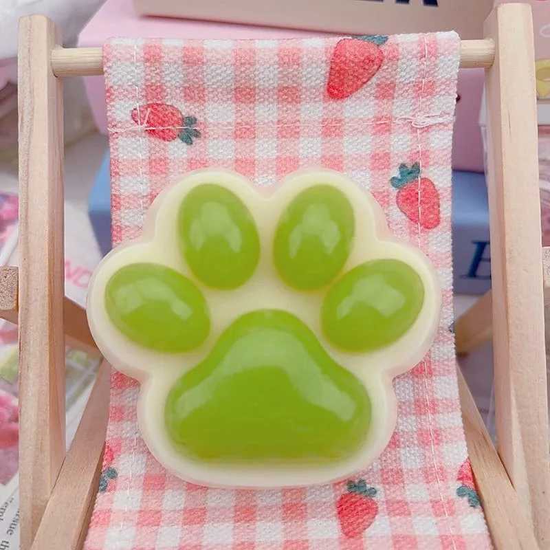 Cat Paw Mochi Squishy Fidget Toy Cute Cat Paws Toys Slow Rebound Decompression Toy Reduce Stress Kids Toys Gifts H260324