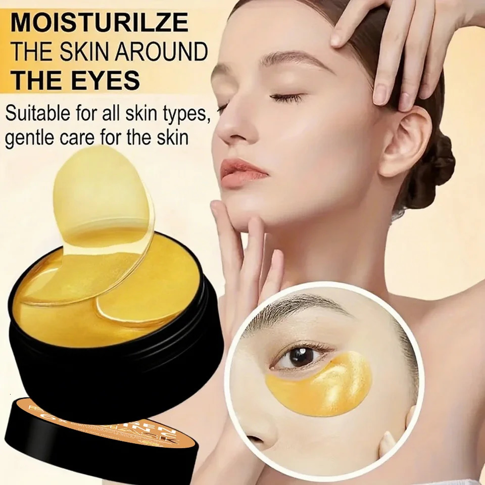 YUITIKUE Collagen Eye Mask 6x with Extra Serum - Skin-Friendly Fast Absorbing Deep Hydrating Care 90g Jar 260318