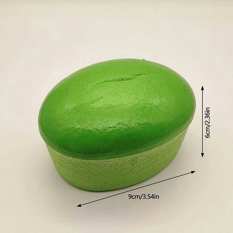 Cheese Cake Squishy Toy Slow Rising Long Cheese Bread Slow Rebound Squeeze Toy Stress Release Hand Relax Squishy Decompression H260324