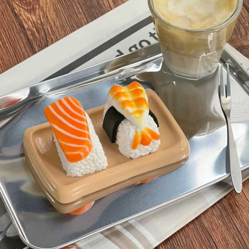 Sushi Combo Taba Squishy Handmade Creamy Soft Slow Rebound Stress Relief Fidget Toy Halloween Christmas Party Office Gift H260324