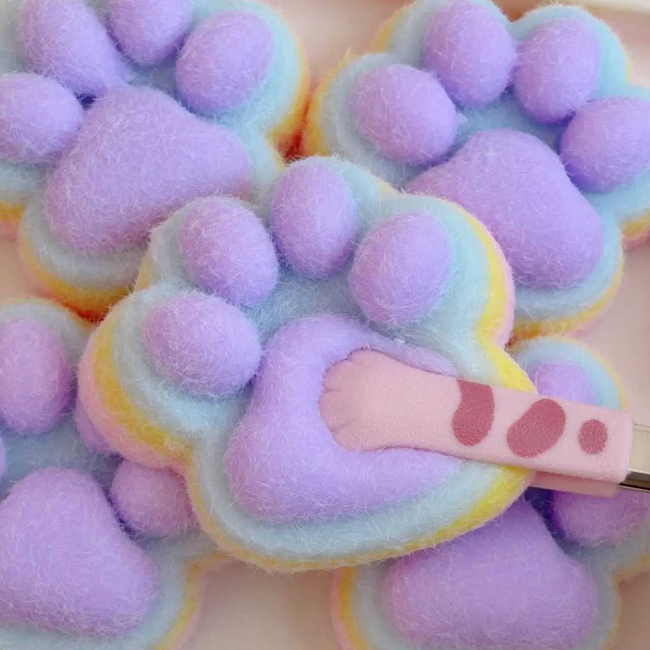 New Cat Paw Mochi Taba Squishy Fidget Toy Cute Cat Paws Toys Slow Rebound Decompression Toy Super Soft Reduce Stress Toy Gifts H260324