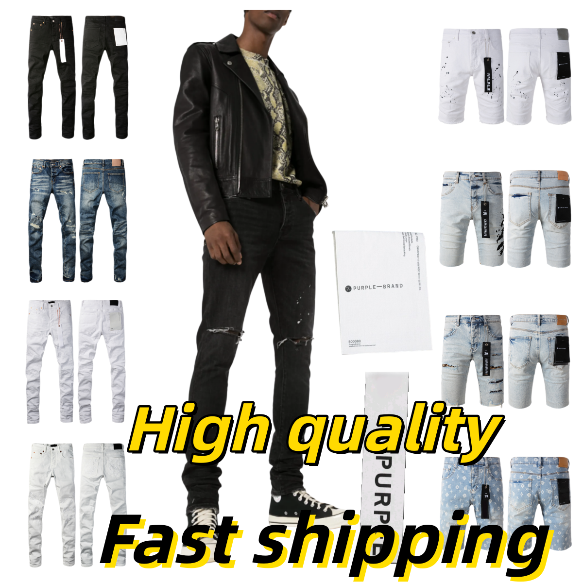 mens designer jeans ksubi jeans skinny pants hole pants men cotton print hip hop streetwear pants streetwear fashion designers Jeans for mens Jeans high quality